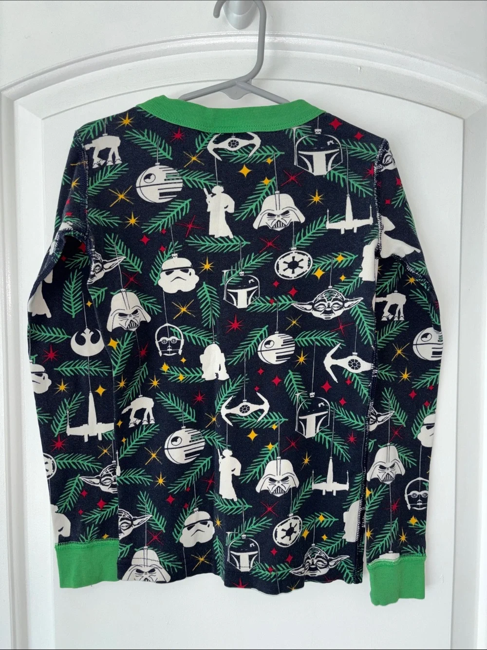 Star Wars Hanna Andersson organic cotton pajamas set 120 6-7